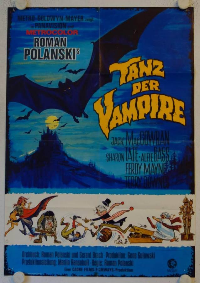 The fearless Vampire Killers original release german movie poster